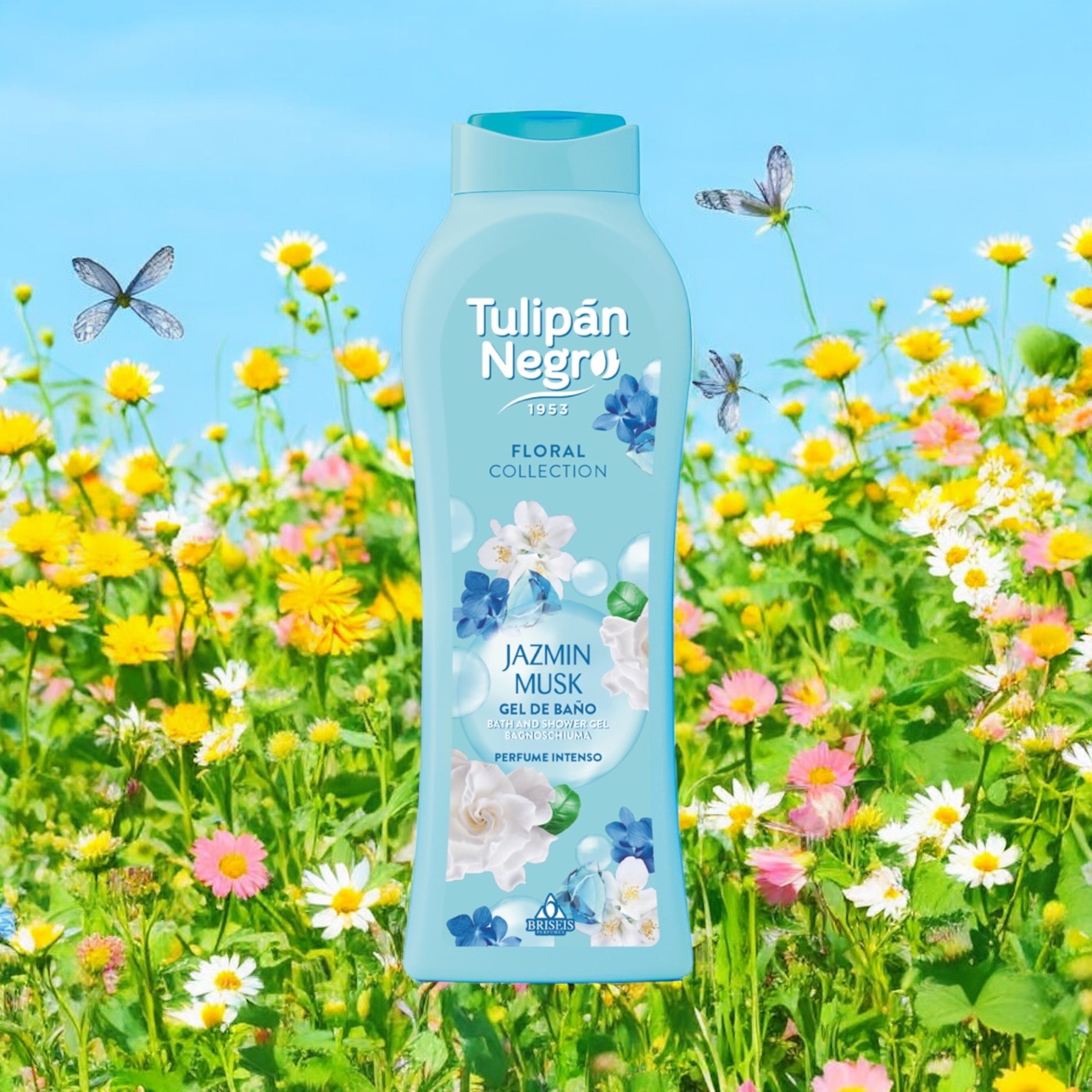 Lot de 6 - Gel douche jazmin musk 650ml - Tulipan negro