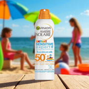 Lot de 6 Pièces - Brume Sèche Ambre Solaire kids 50+ anti-Sable - Garnier