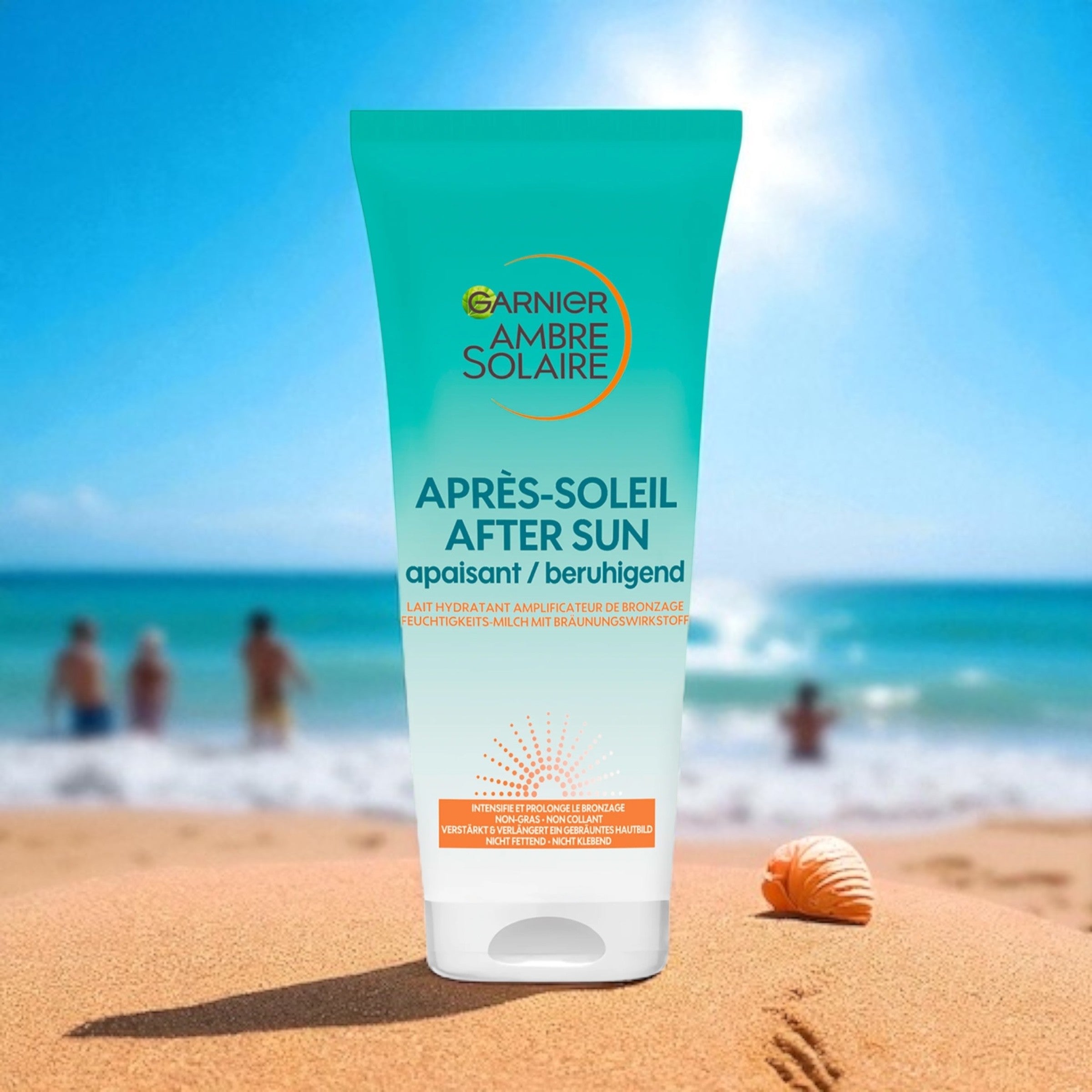 Lait hydratant après soleil amplificateur de bronzage ambre solaire 200ml