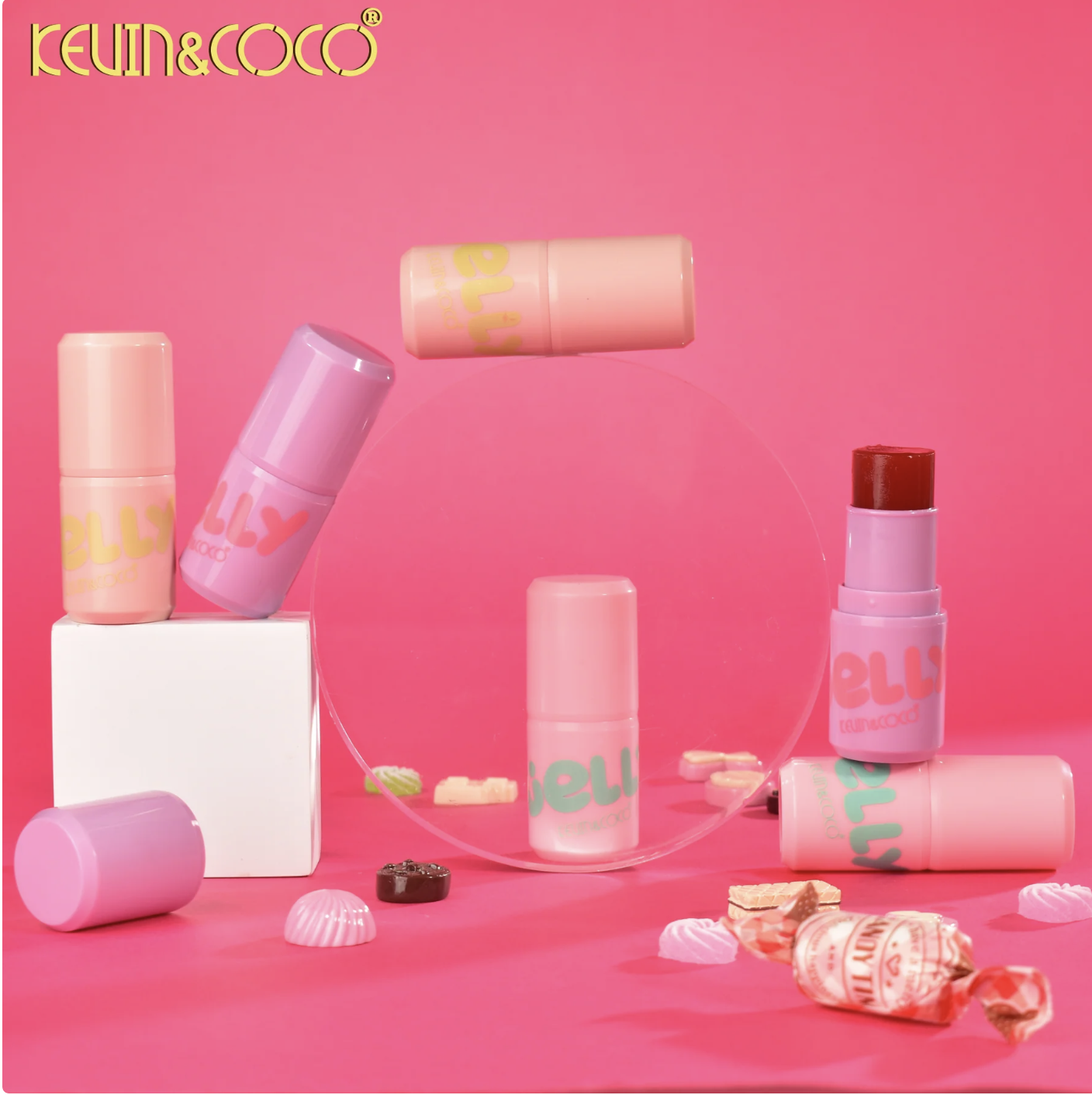Set of 12 - Blush Stick Fruity - KC247349 - Kevin & Coco