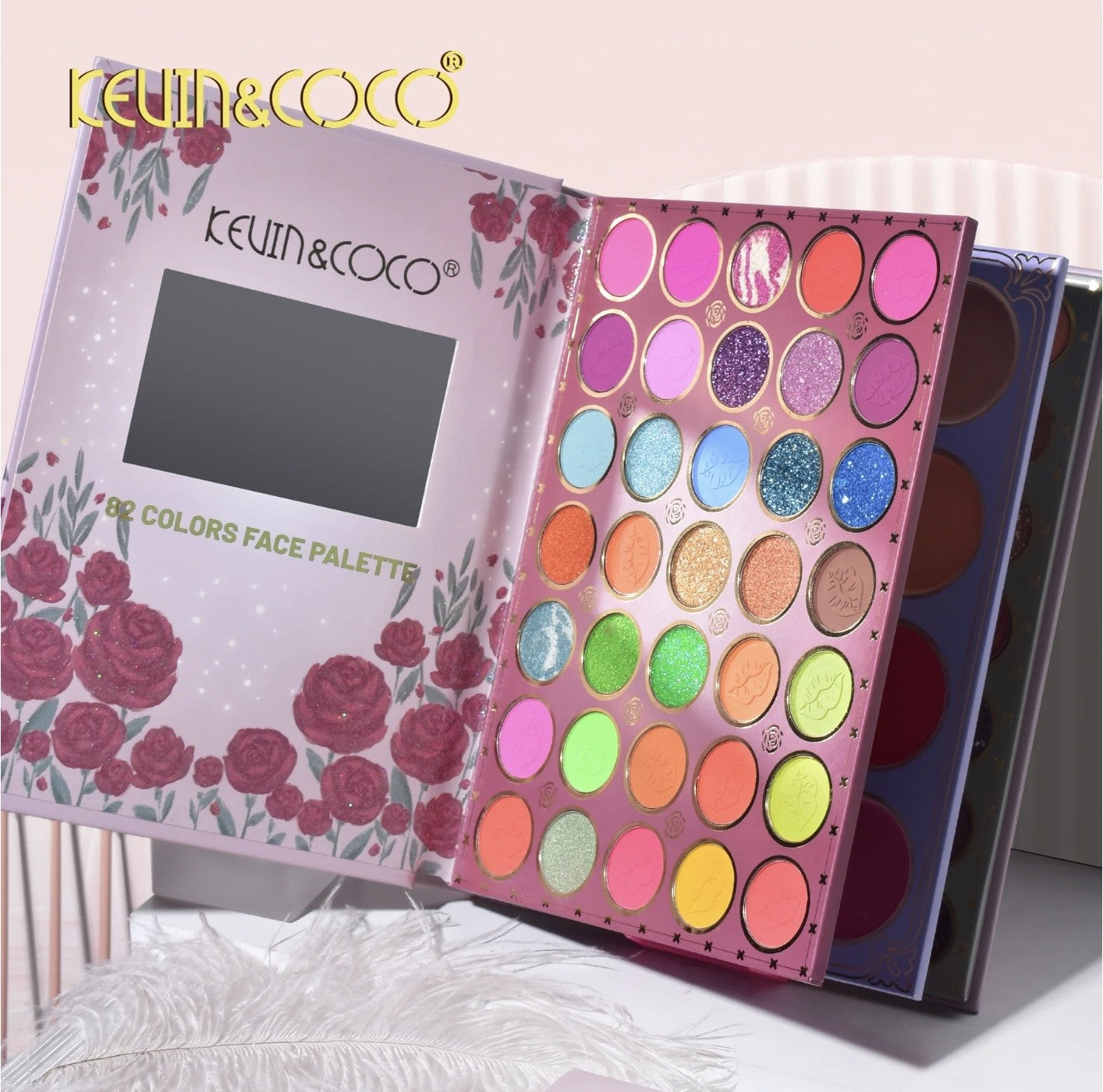 Palette 82 couleurs magestic KC221386