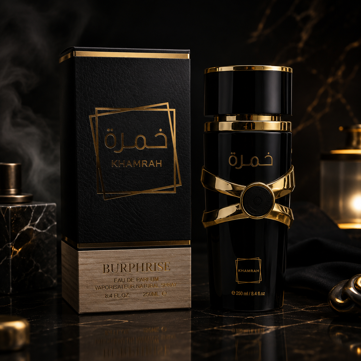 Lot de 5 Pièces - Eau de Parfum Khamrah 250ml - Burphrise