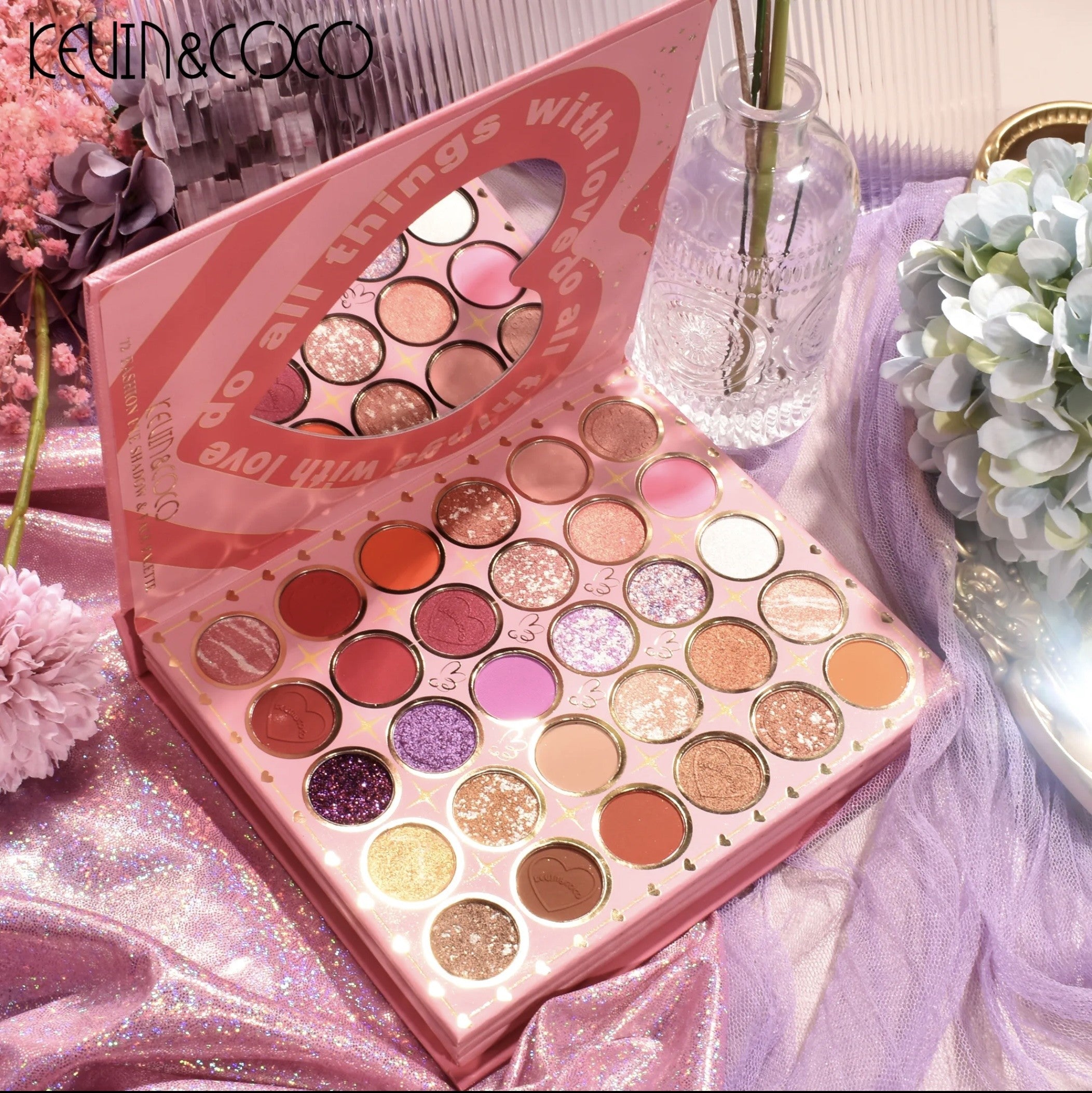 Set of 6 beauty darling palette - Kevin & coco KC223328