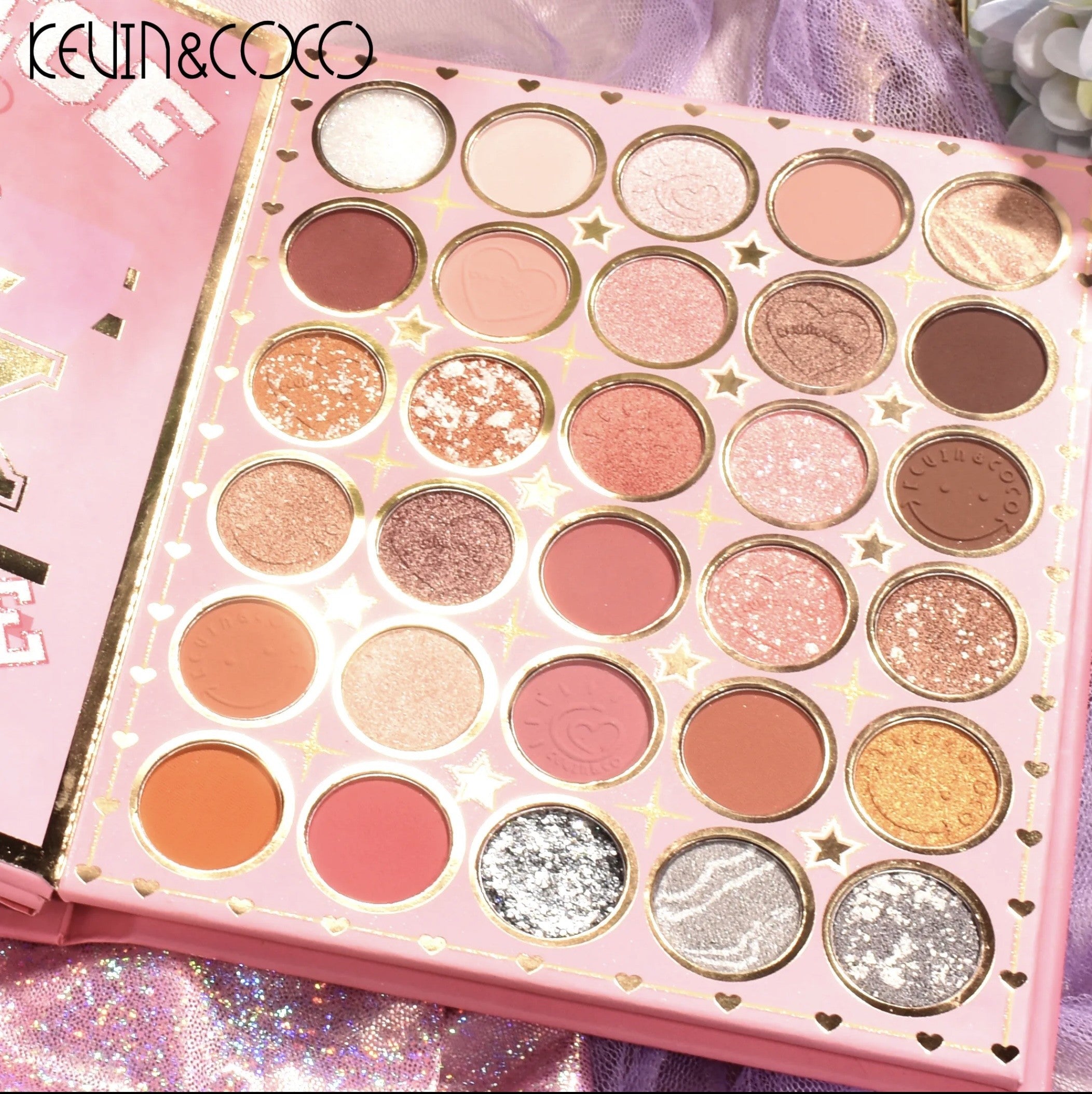 Set of 6 beauty darling palette - Kevin & coco KC223328