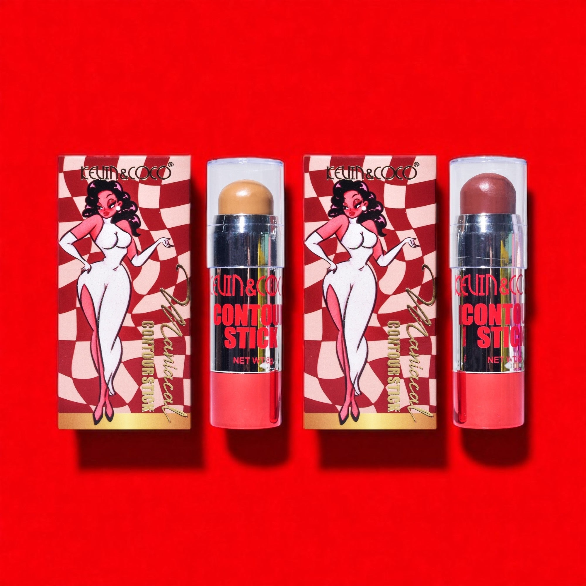Lot de 12 contour stick KC240333 - Kevin & coco