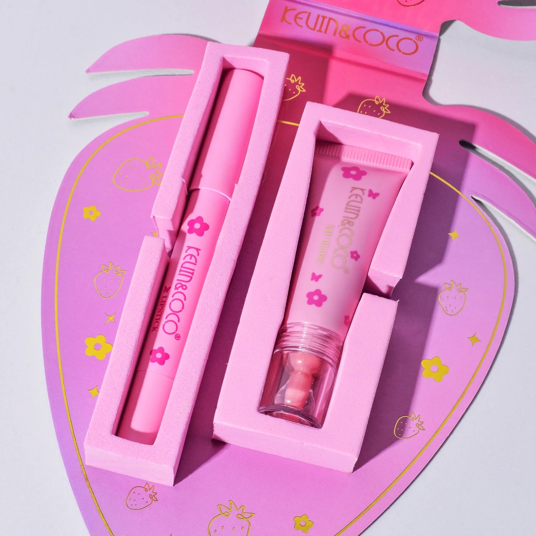 Set of 6 lip glosses KC244263 - Kevin & Coco