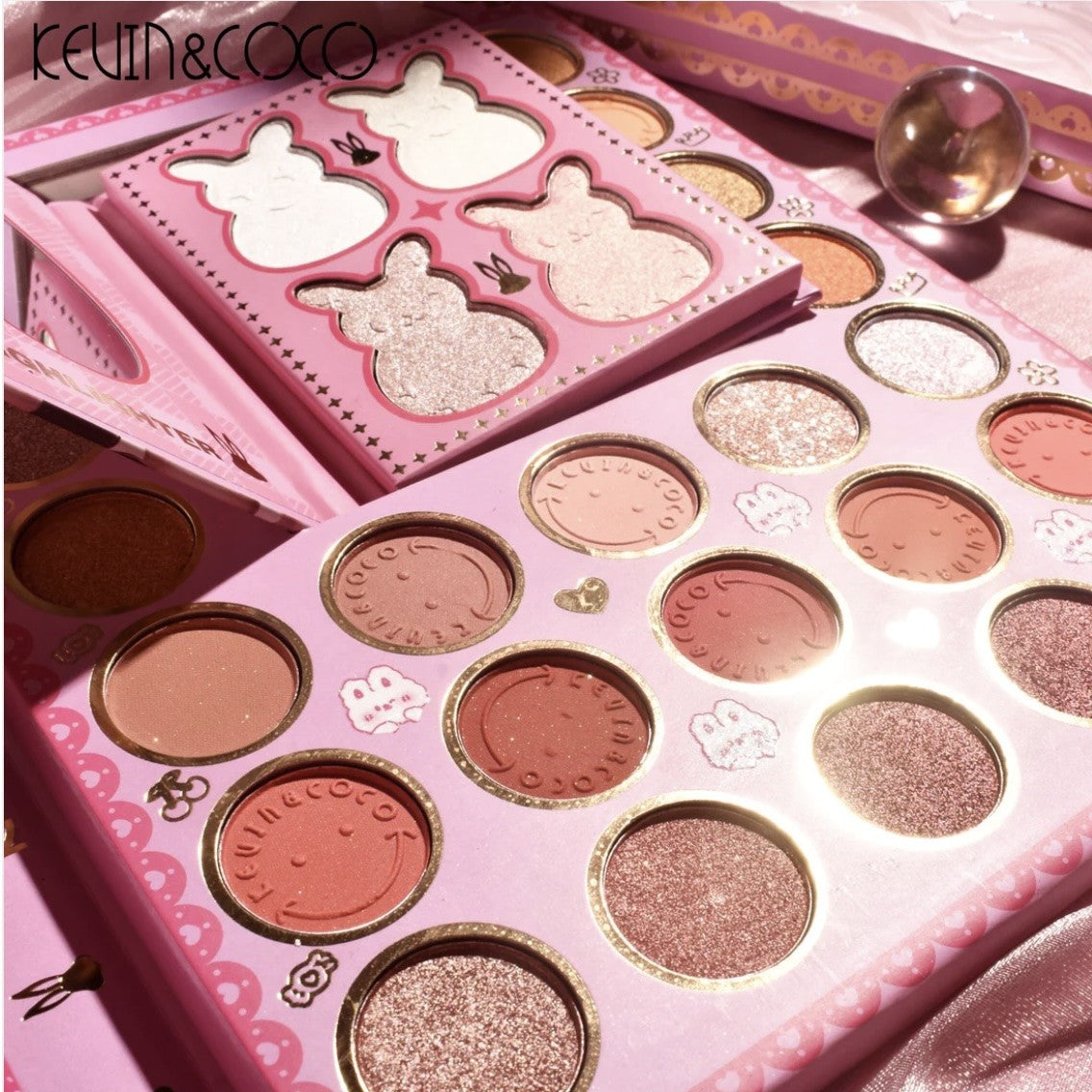 Lot de 6 Pièces - Palette bunny 62 couleurs - KC223137 - Kevin & Coco