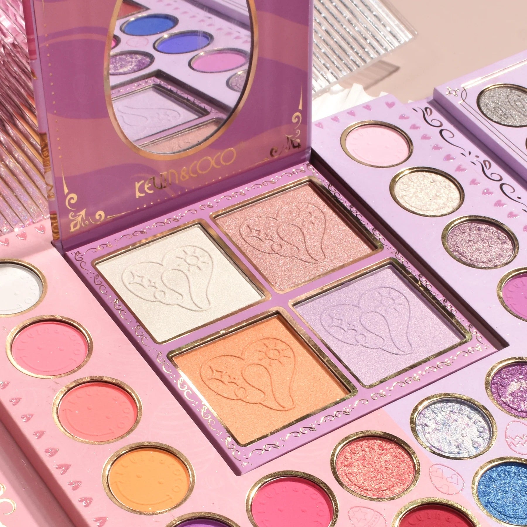 Set of 6 - 69 Colours Mystery Palette - KC223595 - Kevin & Coco