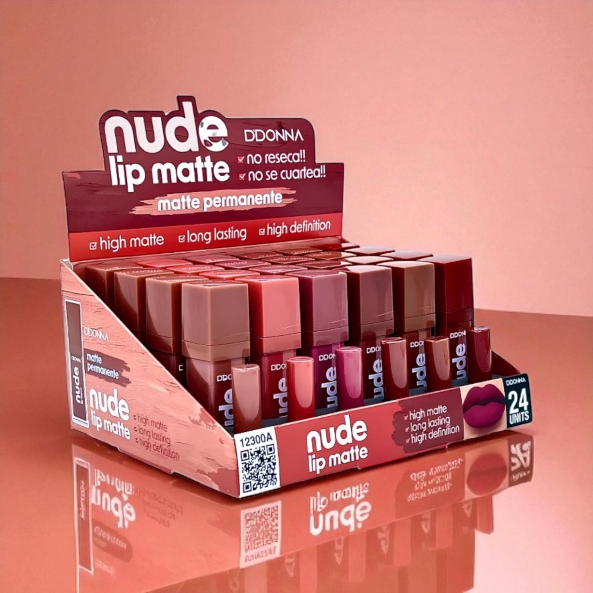 Nude matte lip de chez d'donna 12300A 