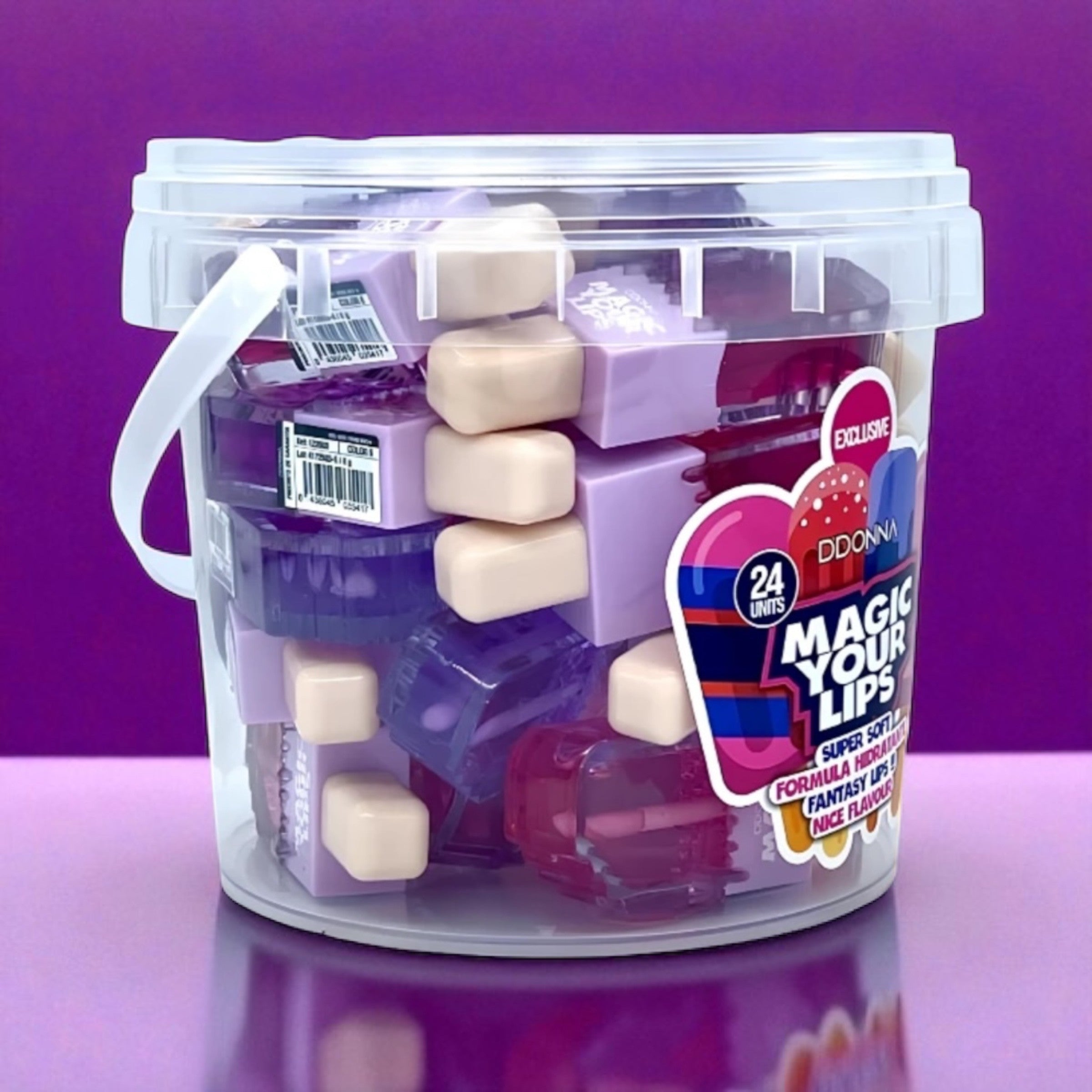 Lot de 24 magic your lips 12288B - D'donna