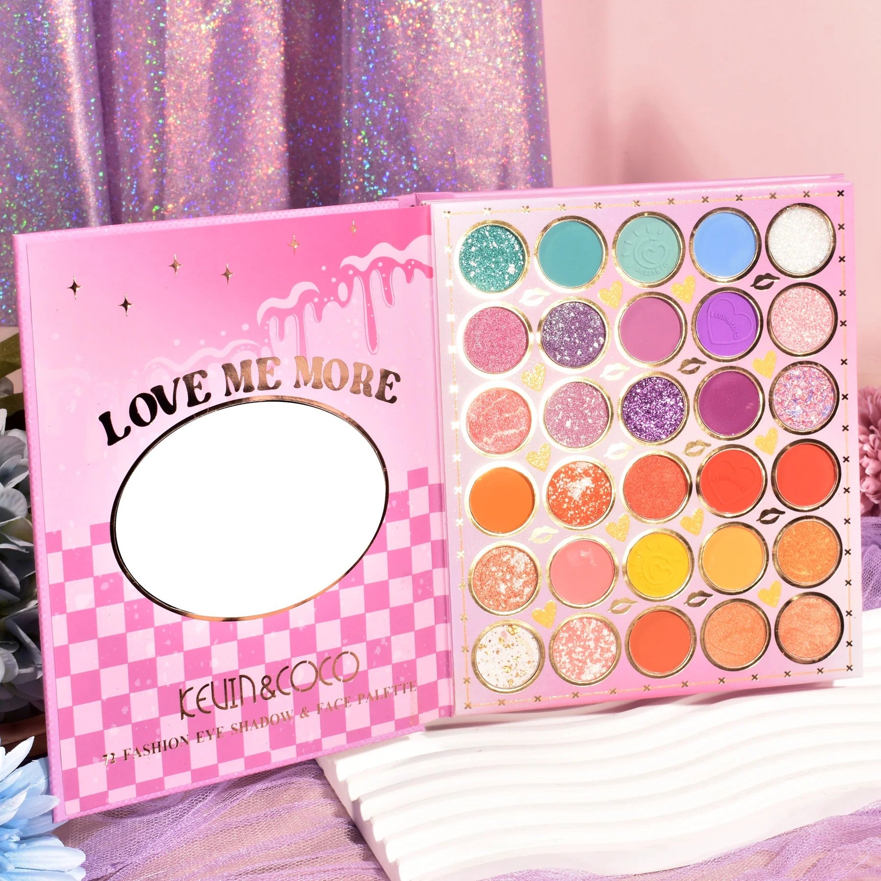 Lot de 6 - Palette 72 Couleurs Vintage - KC223335 - Kevin & Coco
