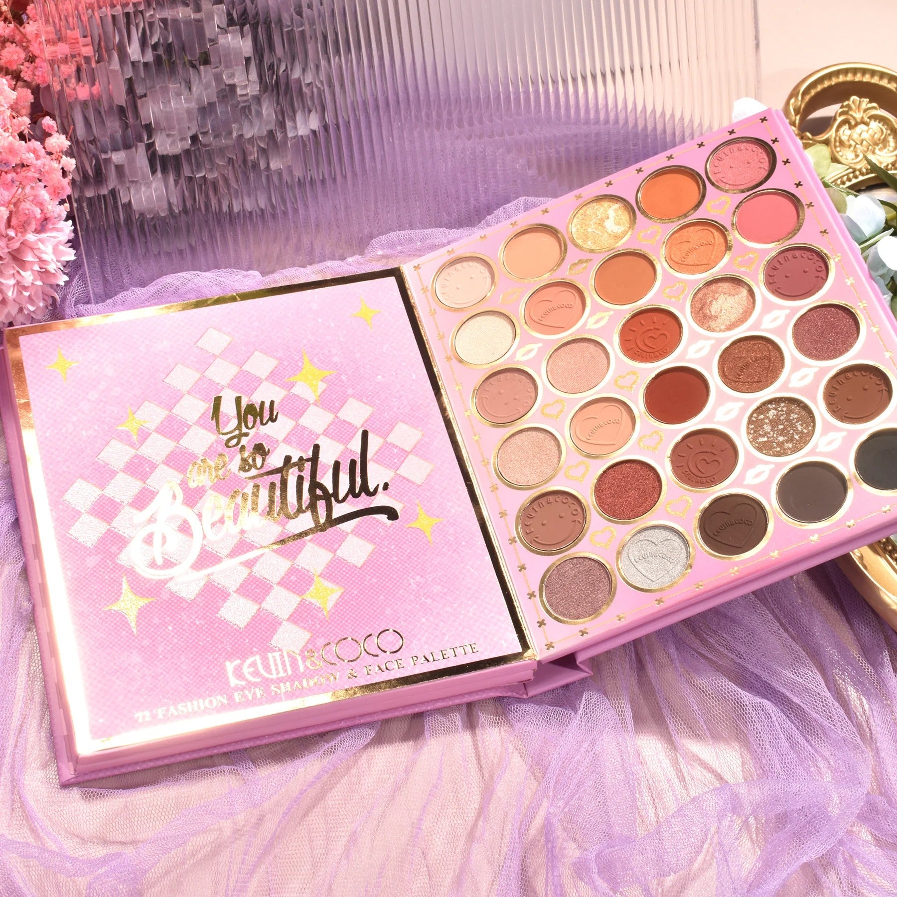 Lot de 6 - Palette 72 Couleurs Vintage - KC223335 - Kevin & Coco
