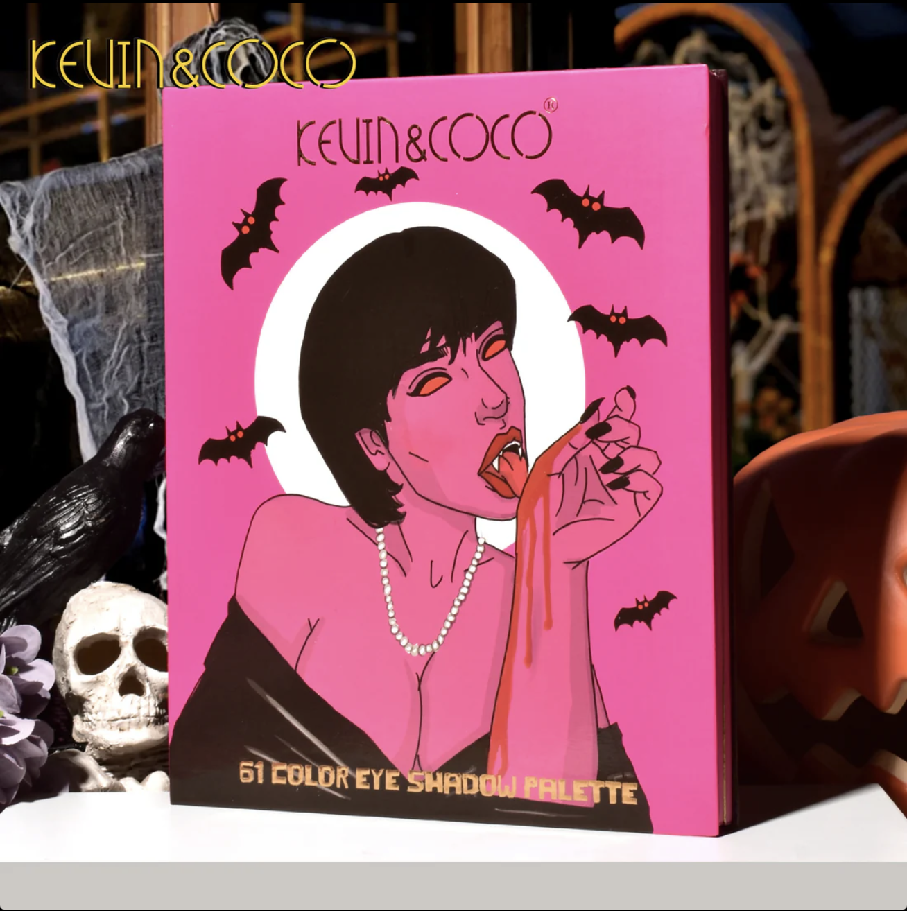 Lot de 6 - Palette 61 couleurs gothic - KC231194 - Kevin & coco