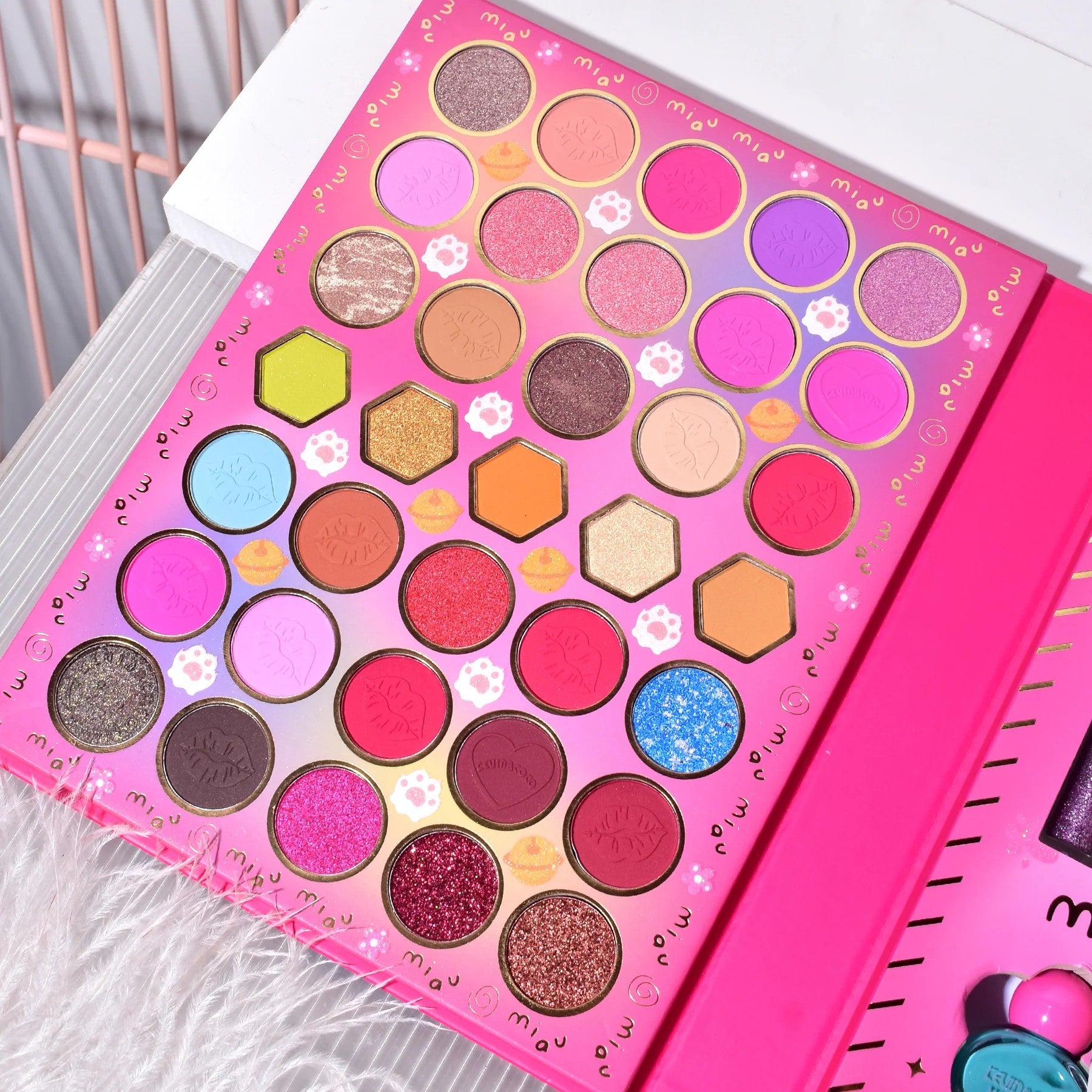 Lot de 6 - Palette complète 35 couleurs KC233945 - Kevin &coco