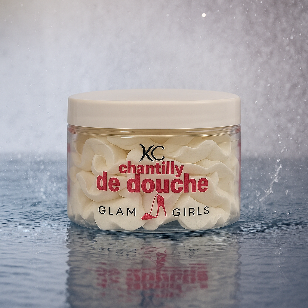 Lot de 6 - Chantilly de douche glam girl - Kcosmetique