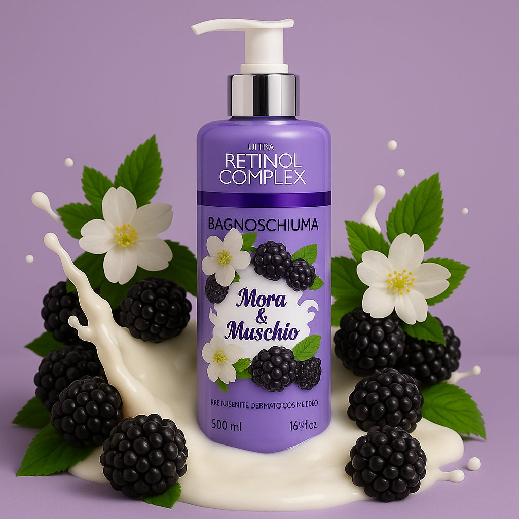 Blackberry Latte Shower Gel from Retinol Complex 500ml
