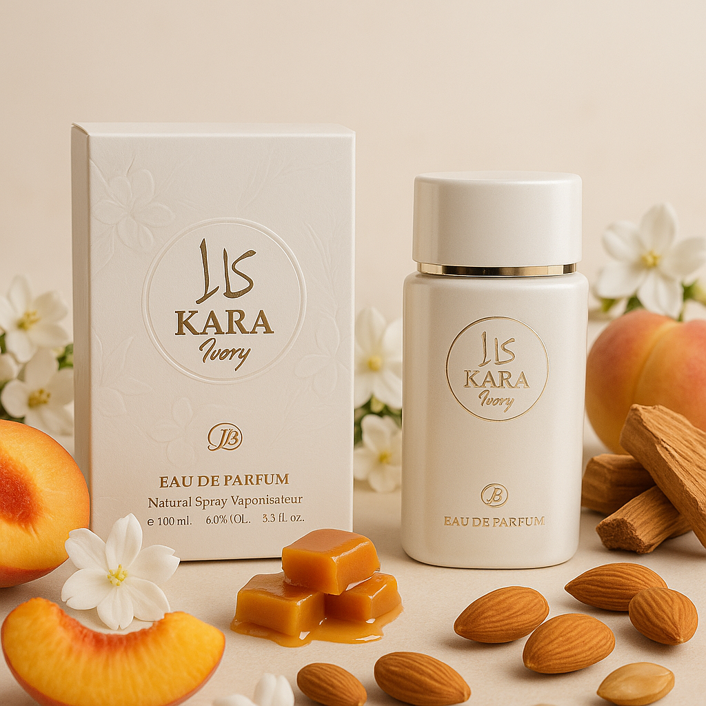 Lot de 6 Pièces - Eau de Parfum kara Ivory 100ML - Manasik