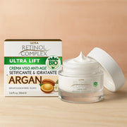 Anti-aging face cream with organic argan oil and retinol 112