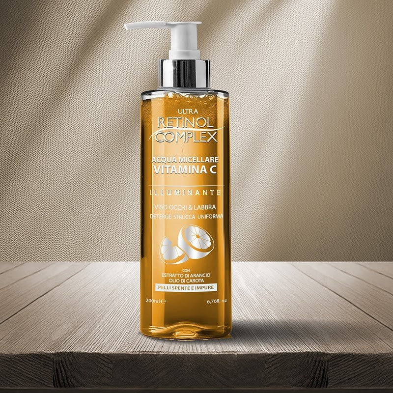 Vitamin C micellar water 200ml retinol complex 215