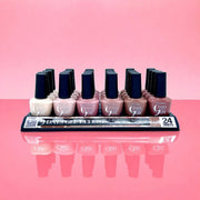 Lot de 24 vernis a ongles - Effet gel 9 jours - D'donna - 14902
