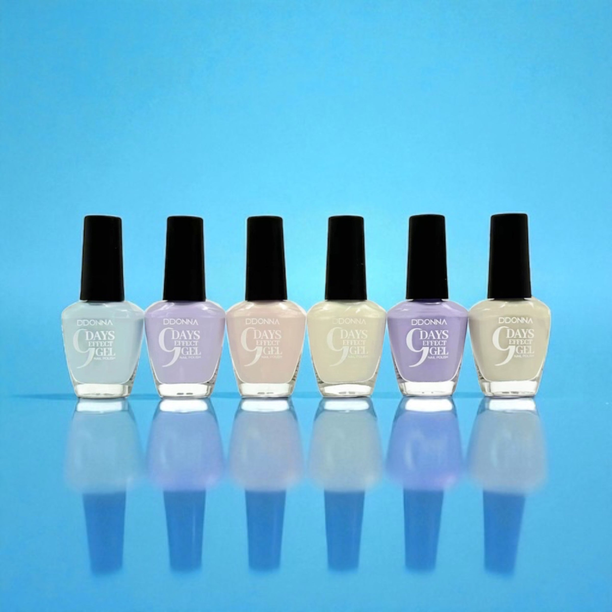 Lot de 24 - Vernis à ongles effet gel 9 jours - 14909 - D'donna