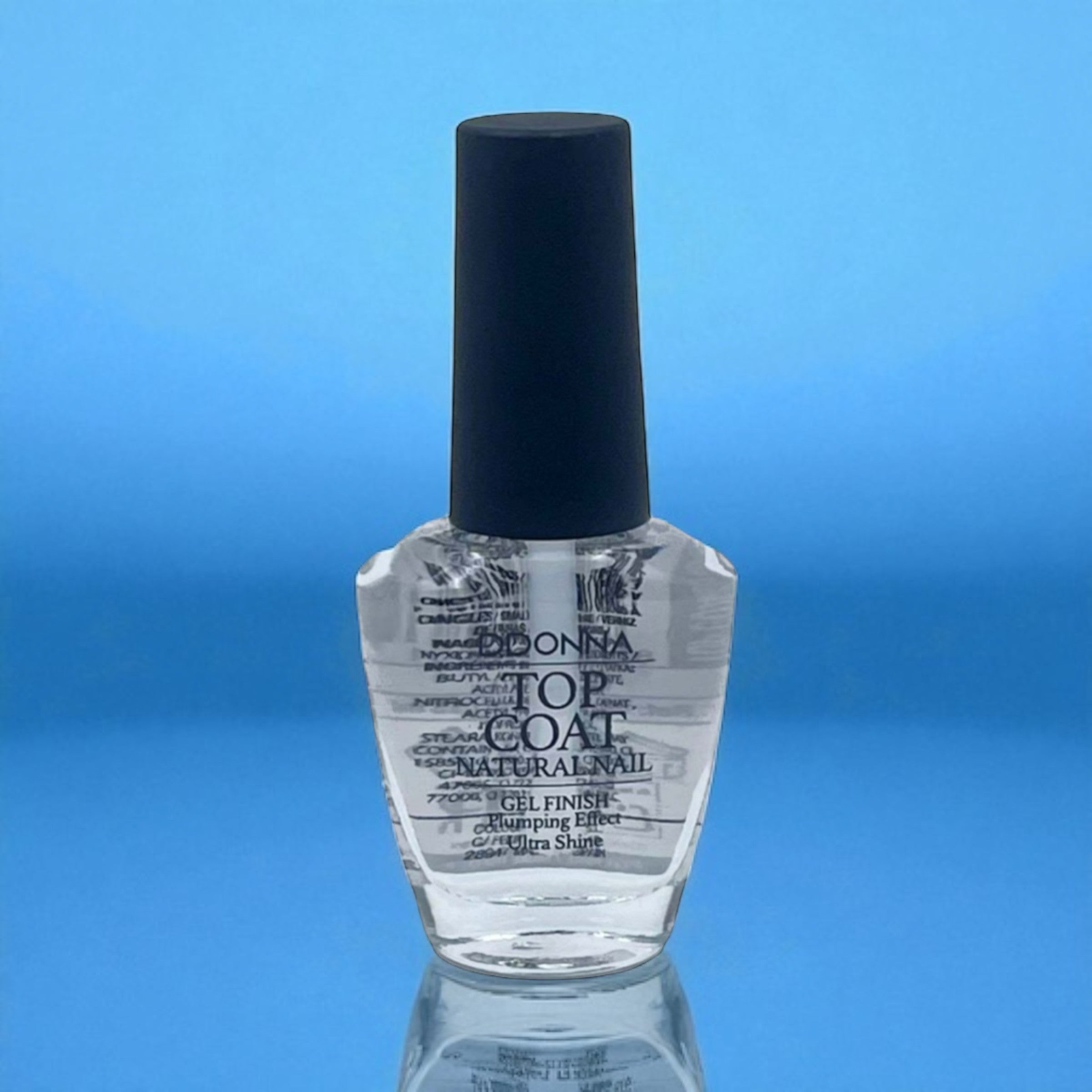 Lot de 24 - Vernis effet gel 9 jours top coat 15ML 14921 - D’donna