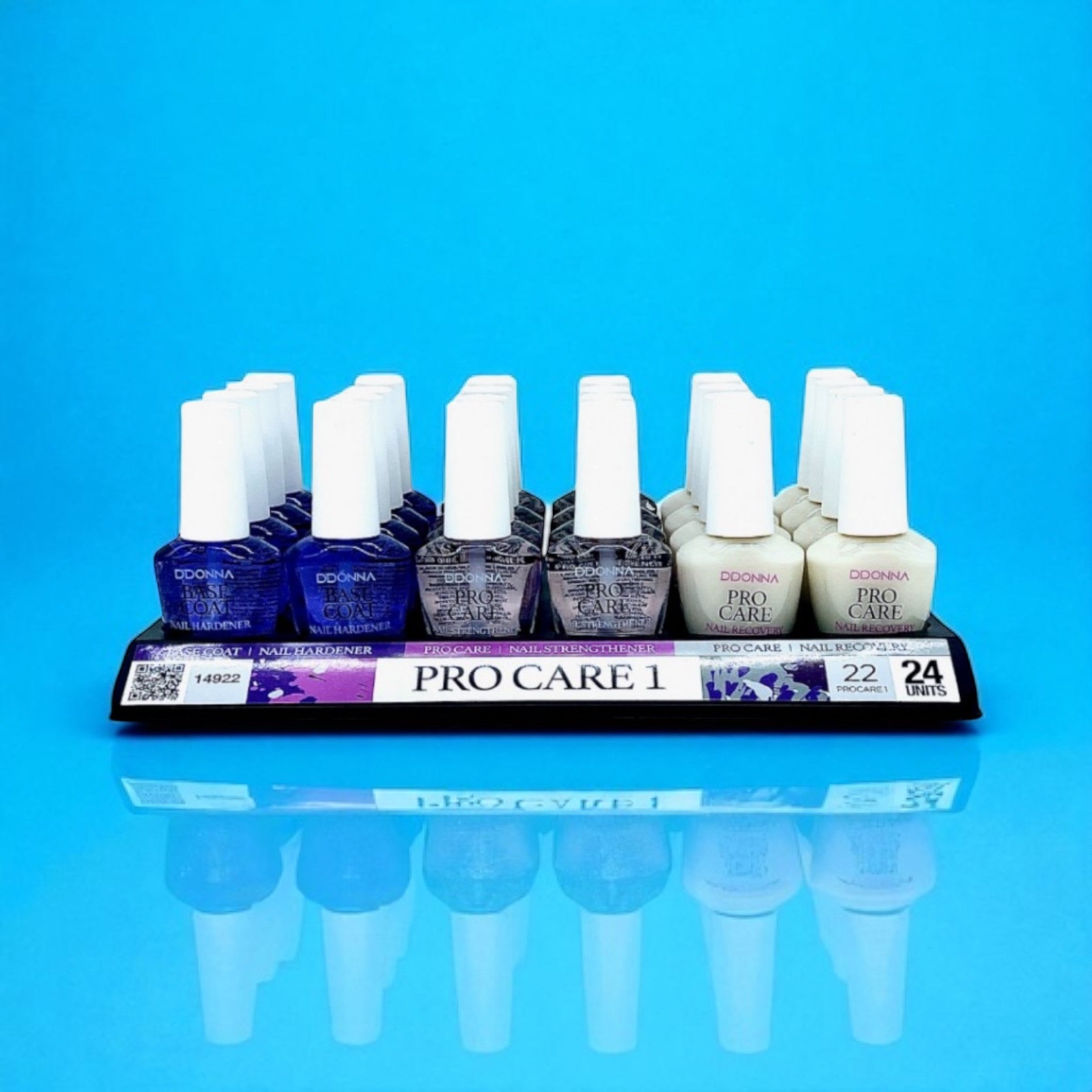 Lot de 24 vernis soins pro care 1 14922 - D'donna