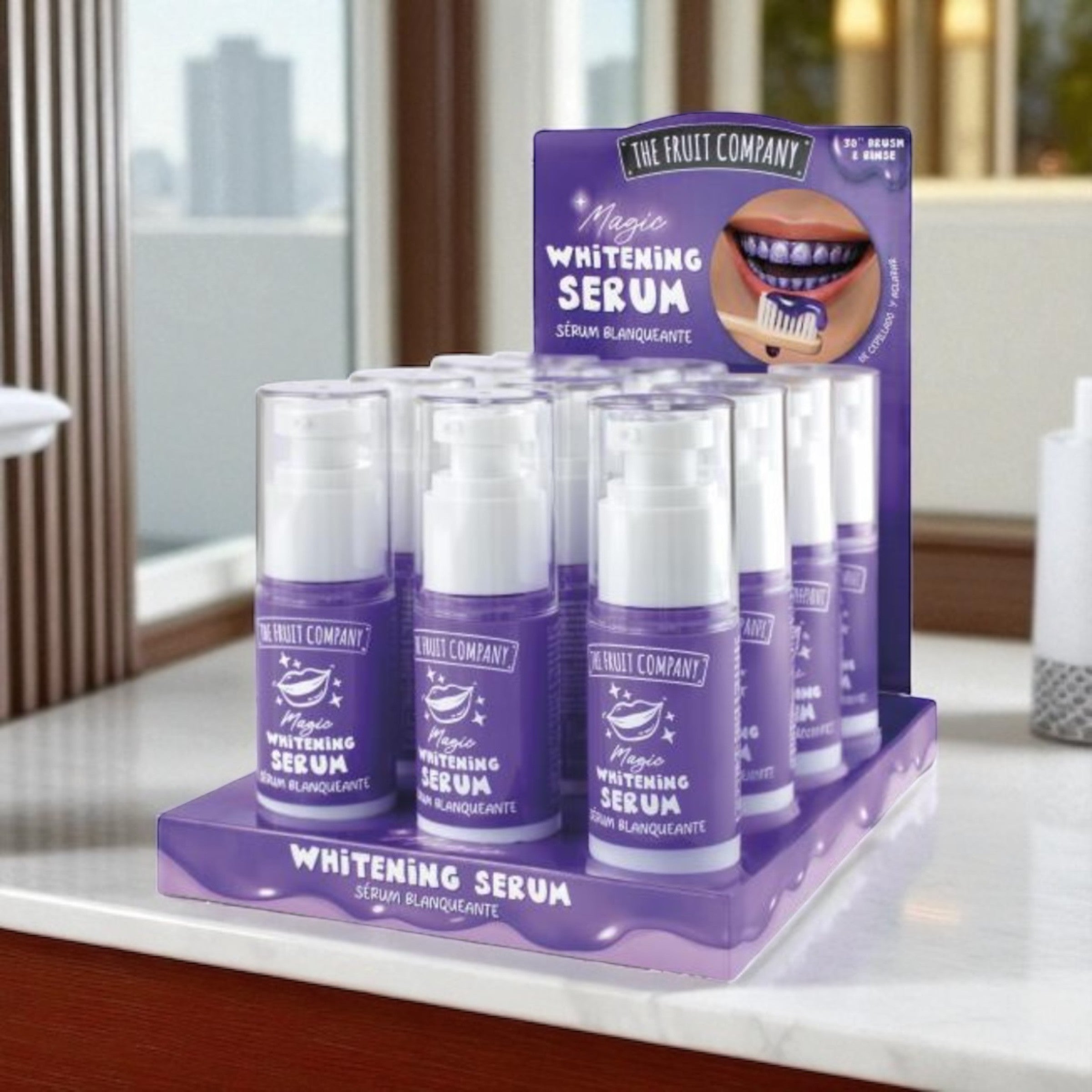 Lot de 12 Pièces - Serum dentaire blanchissant - The fruit company