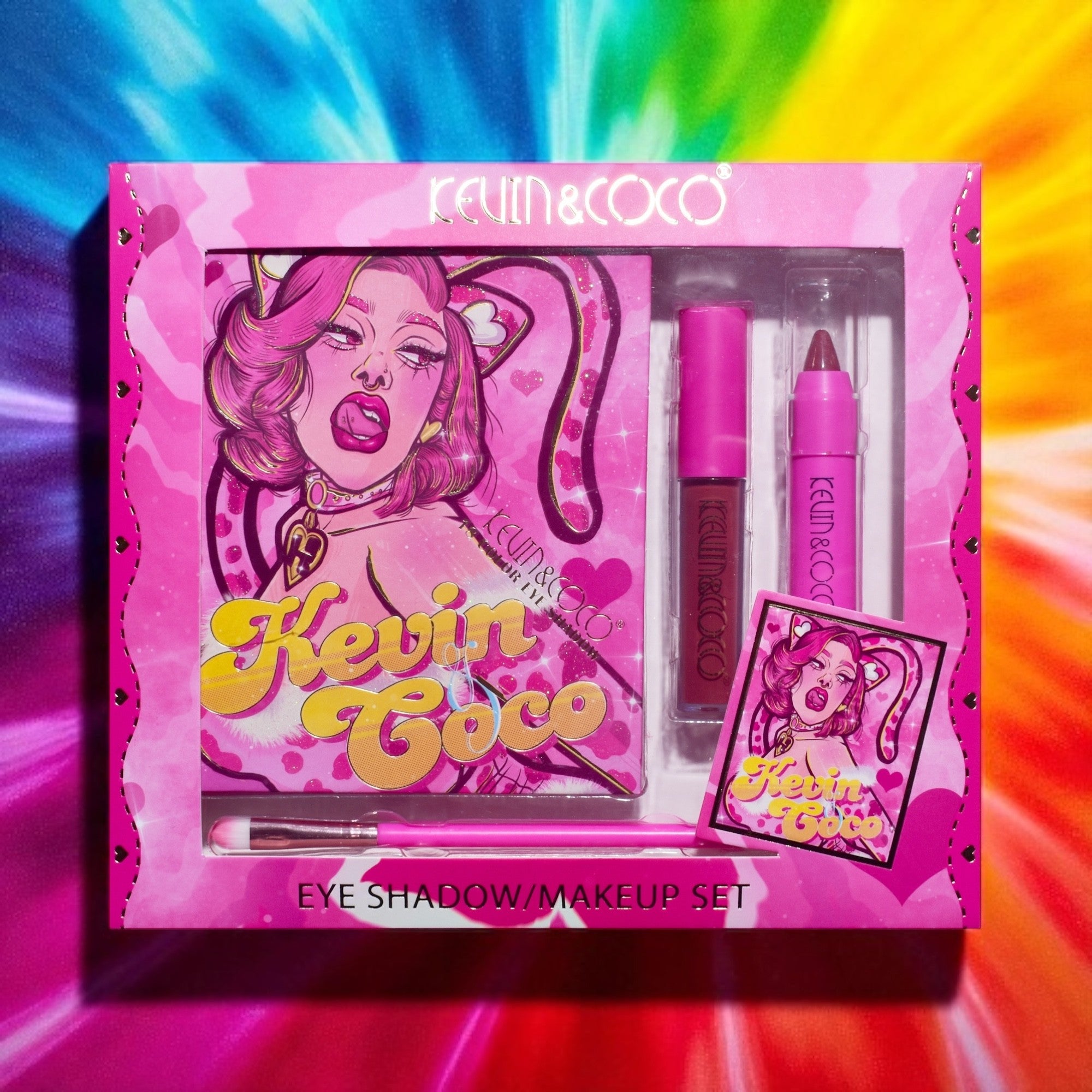 Lot de 6 set eye shadow make up set - Kevin & coco KC231910