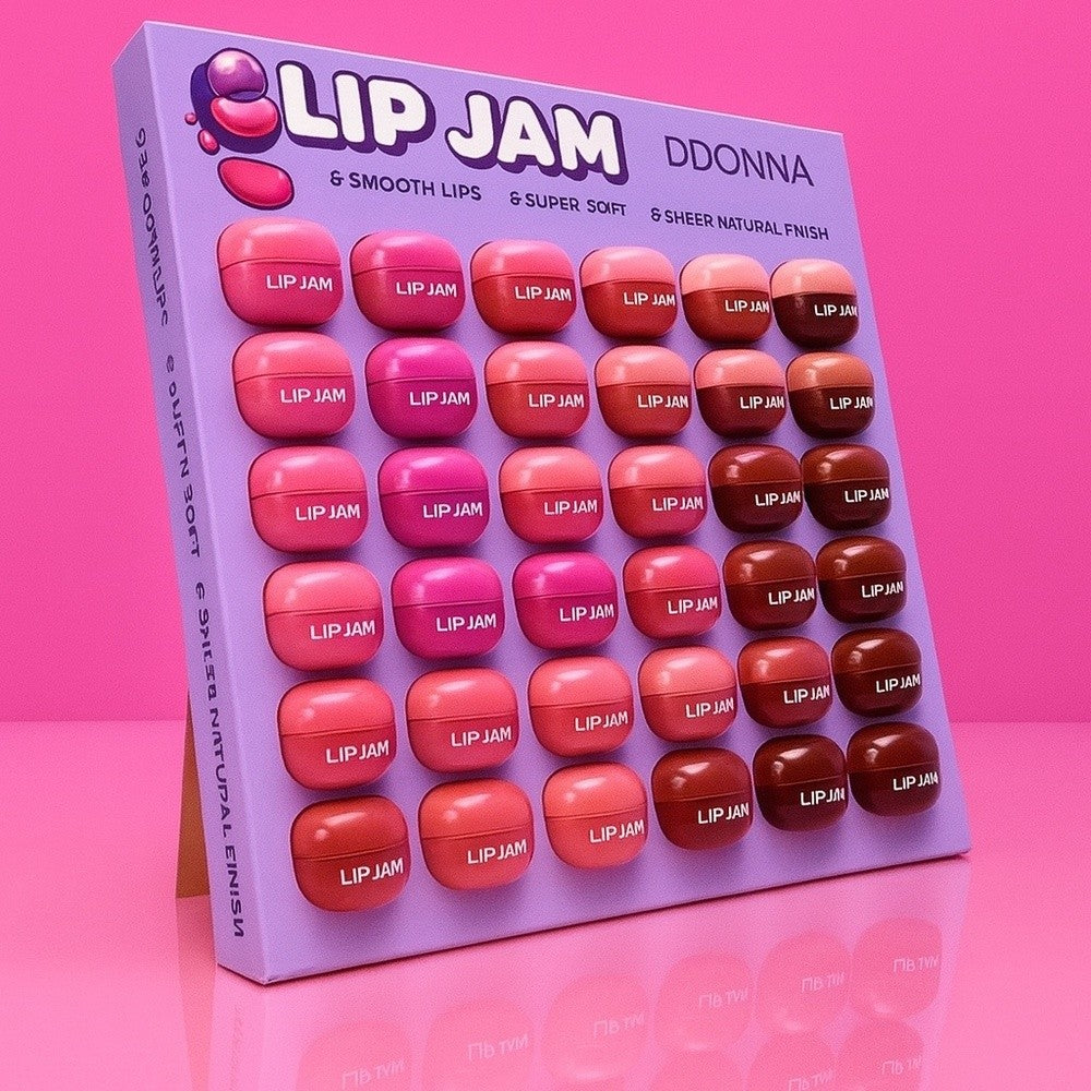 Lot de 36 lip jam gloss 12420 a - D'donna