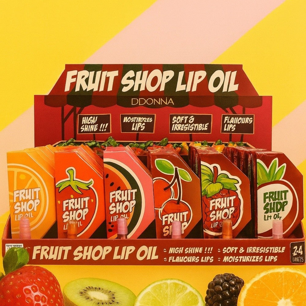 Lot de 36 lip oil fruit shop 12301 a - D'donna