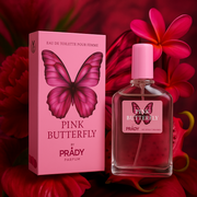 Set of 6 - Pink butterfly perfume 90ml - Prady