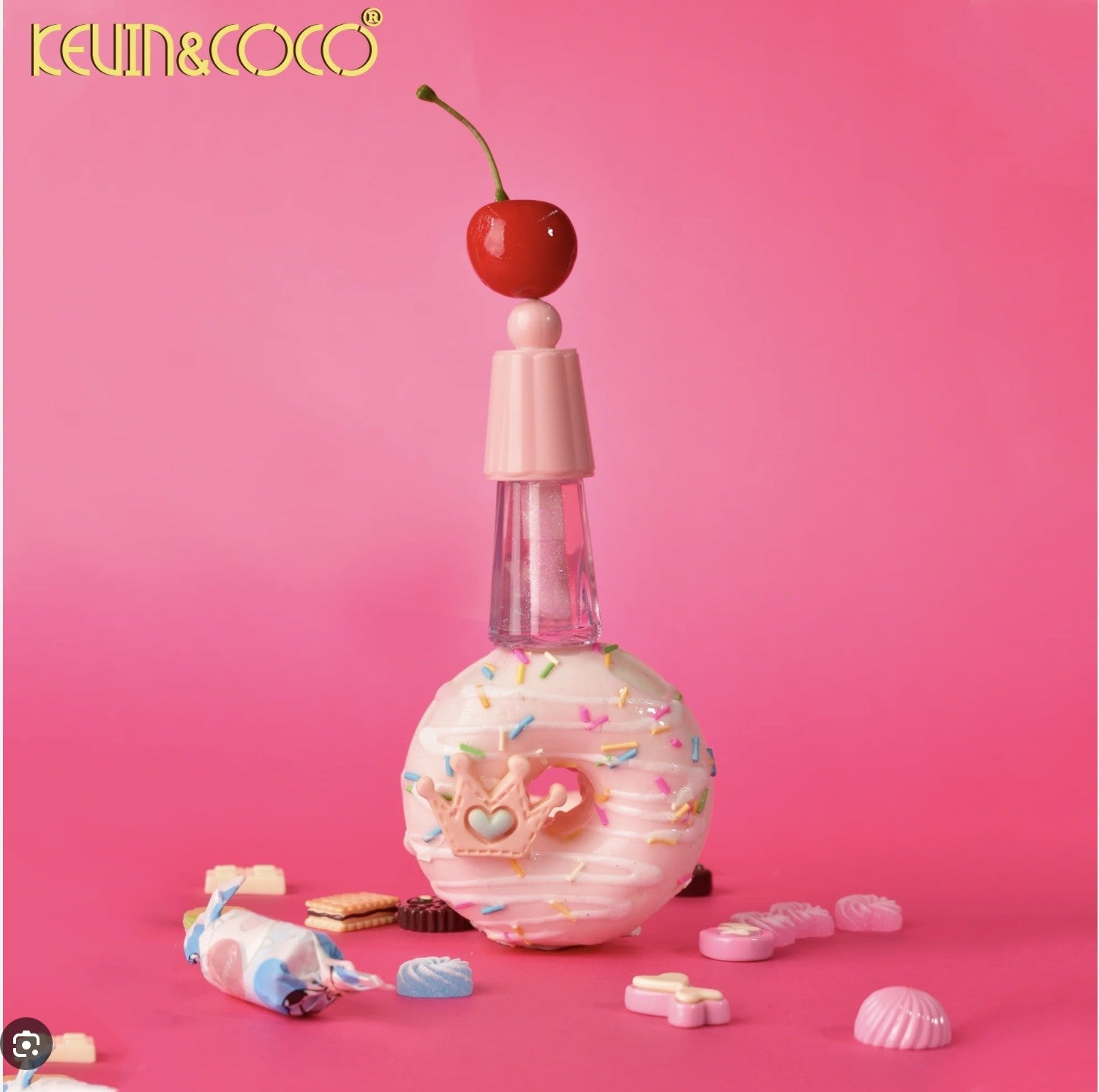 Set of 24 jelly gloss fruity KC247370 - Kevin & coco