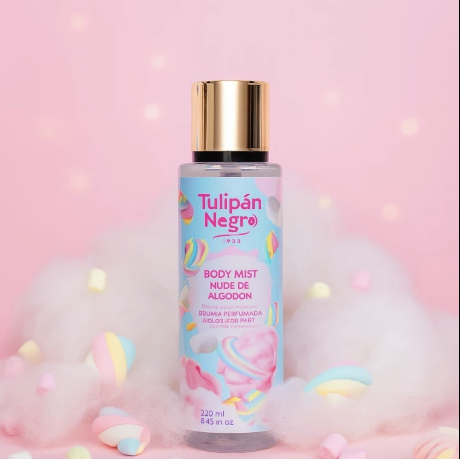 Lot de 6 Pièces - Brume Parfumée Barbe a Papa 250ml – Tulipan Negro