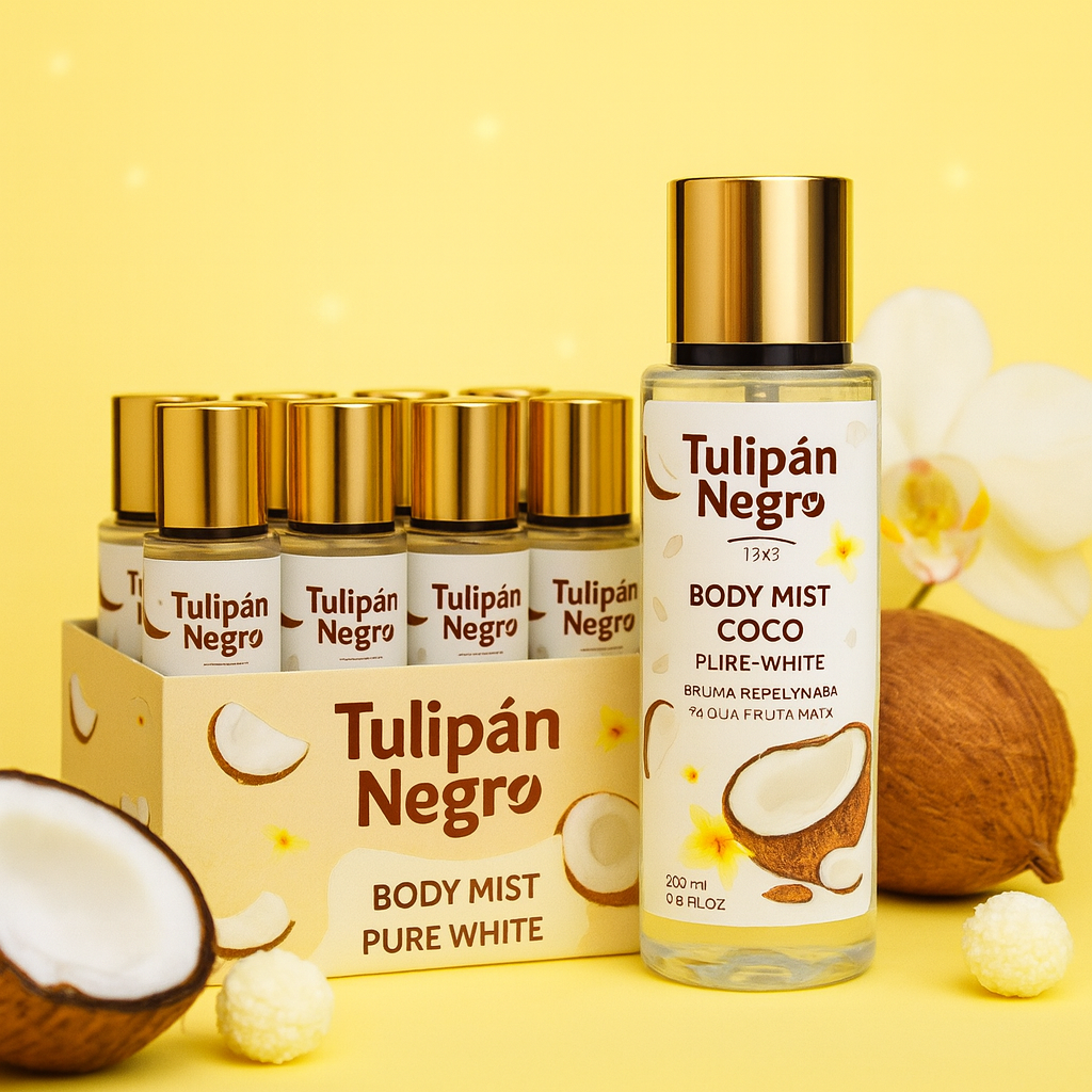 Set of 6 - Coco Pure White 250ml Scented Mists – Tulipan Negro