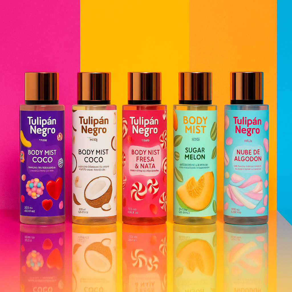 Set of 6 Pieces - Sugar Melon Scented Mists 250ml – Tulipan Negro