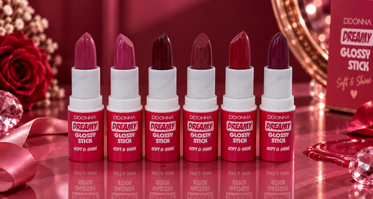 Lot de 24 Pièces - Rouge à lèvres Dreamy Gloss Stick - D'donna