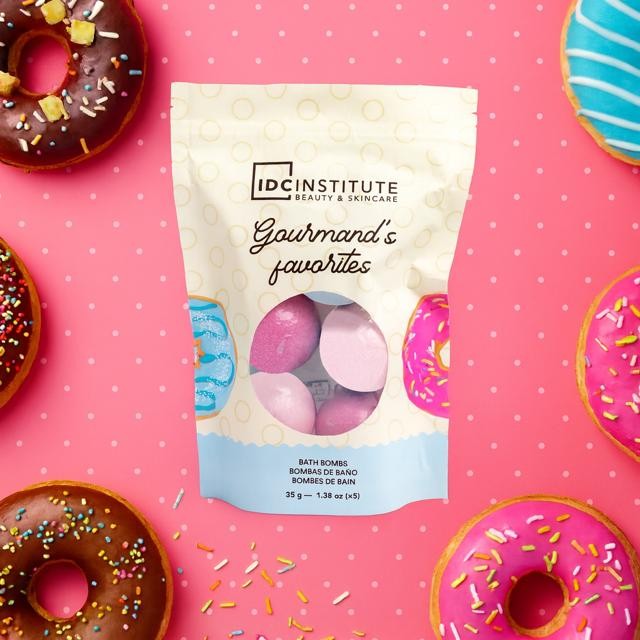 Pack of 6 - Gourmet's Favorite Bath Bombs (5 packs) - IDC Institute 12174