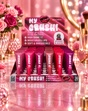 Lot de 24 Pièces  - Gloss My Crush Shine Lip Gloss - D'Donna