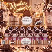 Lot de 24 Pièces - 🍪 Gloss Oil Wonder Cookie – Collection Yummy Lips –D'Donna
