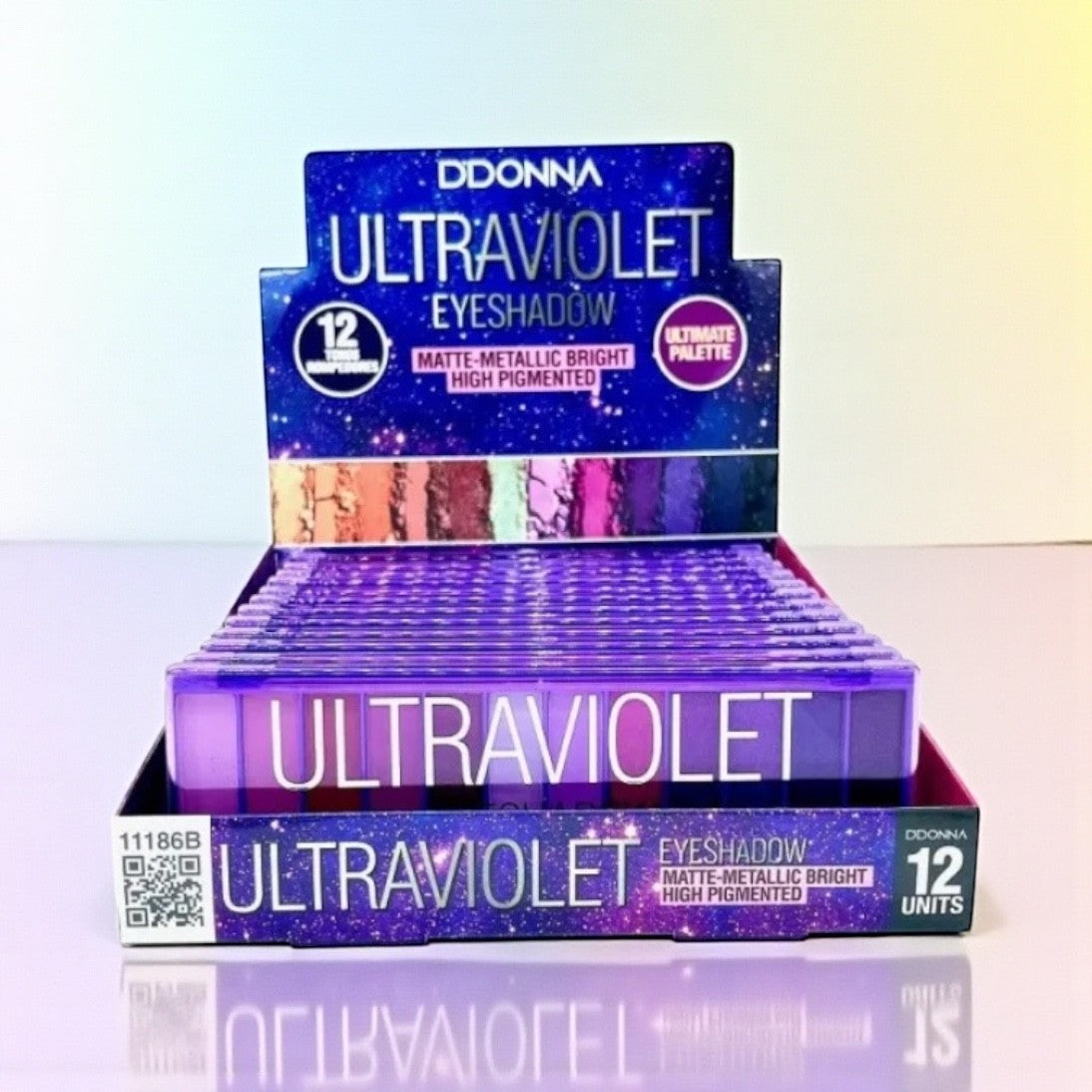 Lot de 12 palette ultra violet - D'donna 11186B