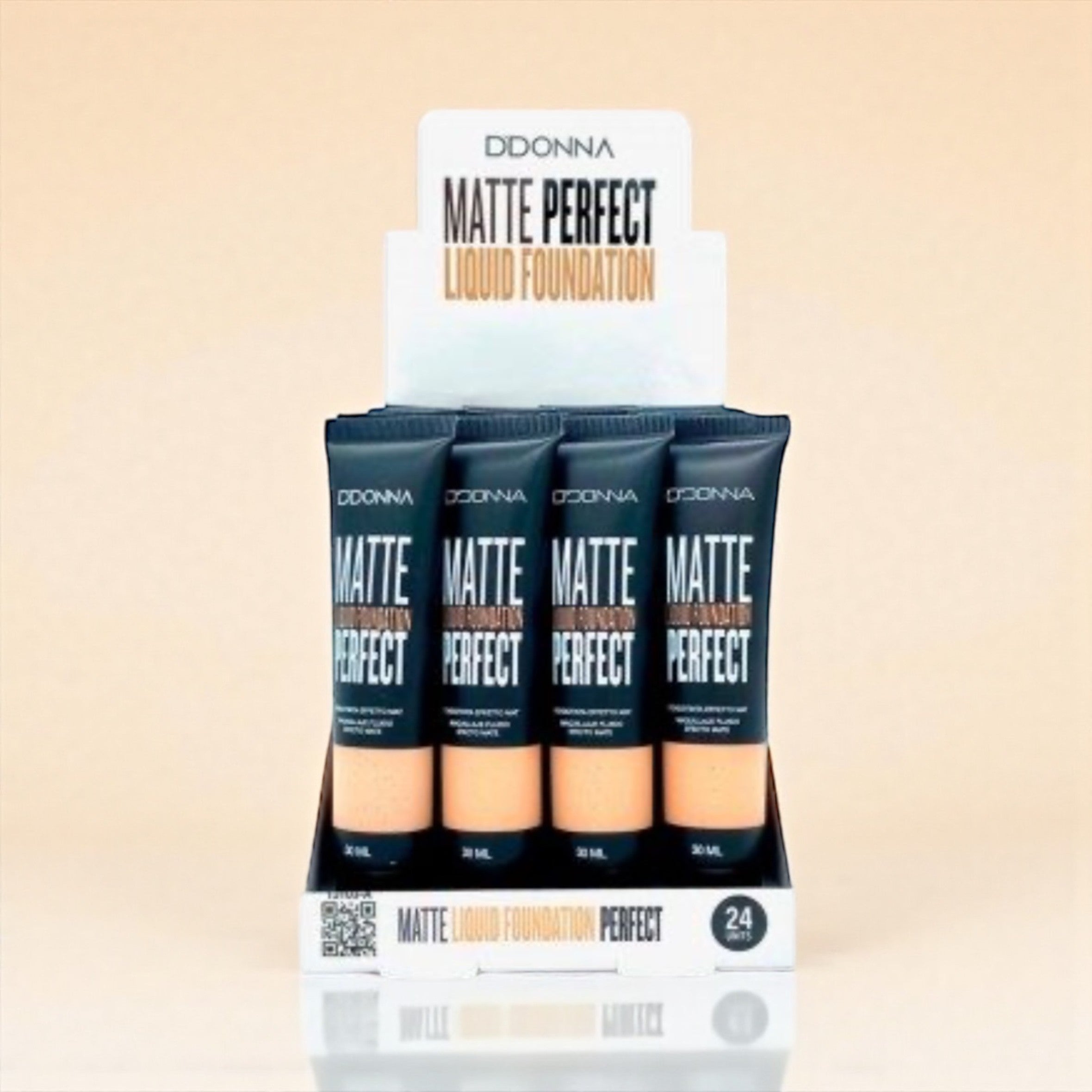 Lot de 24 fond de teint matte d'donna 13103A