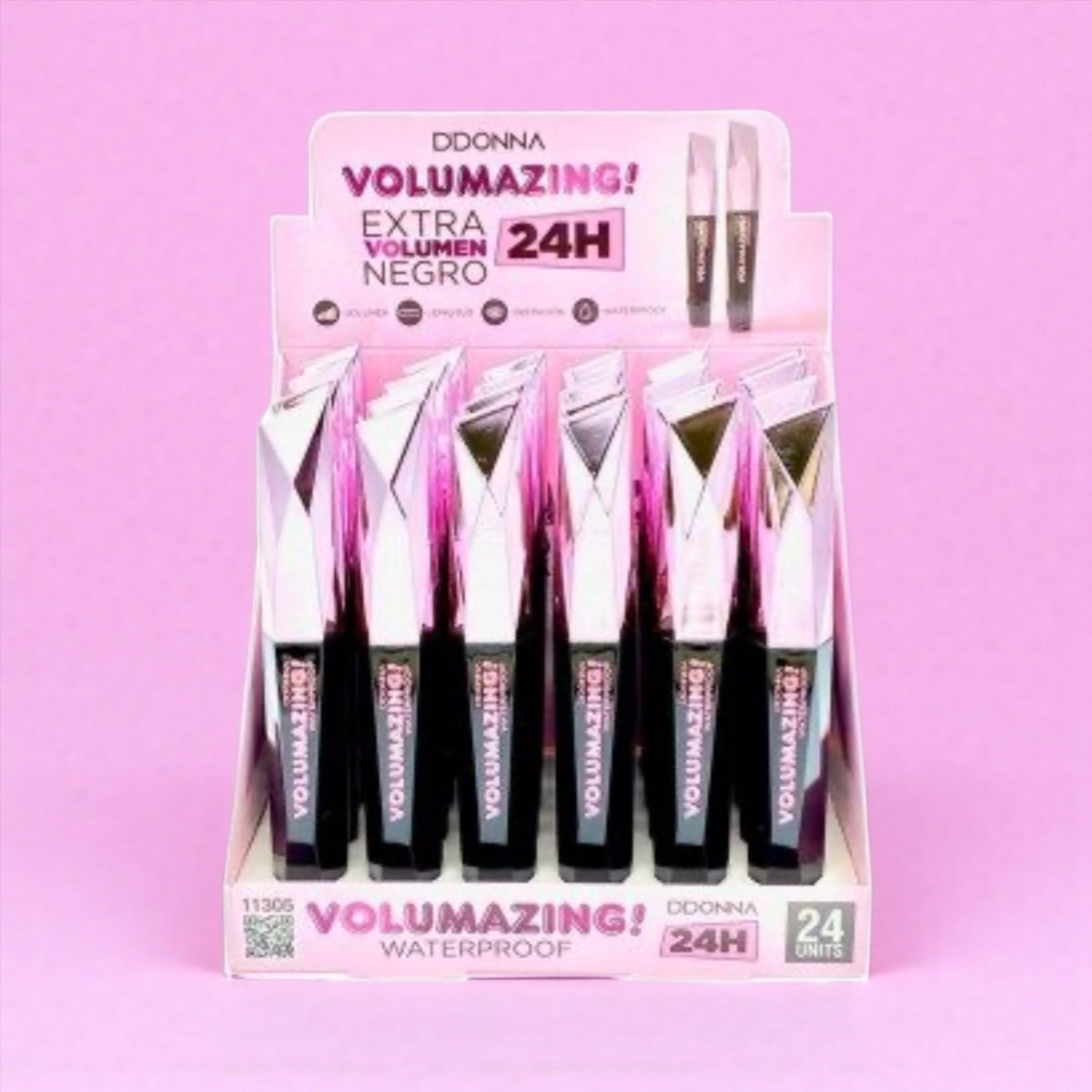 Lot de 24 Pièces - Mascara Volumazing Extra Noir - D'Donna 11305