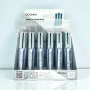 Set of 24 pieces - Total Transparent Shine Effect Lip Gloss - D'Donna