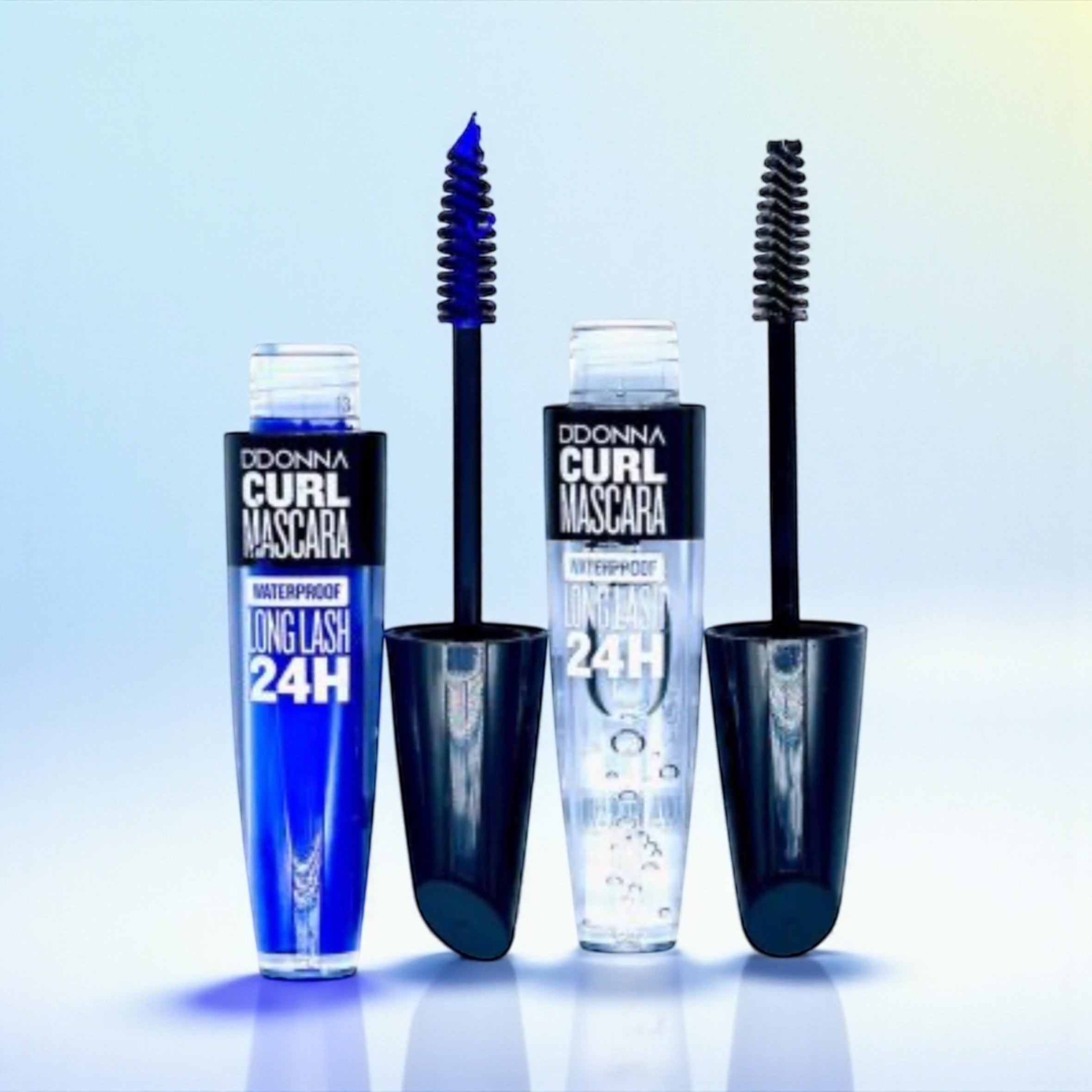 Lot de 24 Pièces - Mascara bleu + transparent - 11338 - D'donna