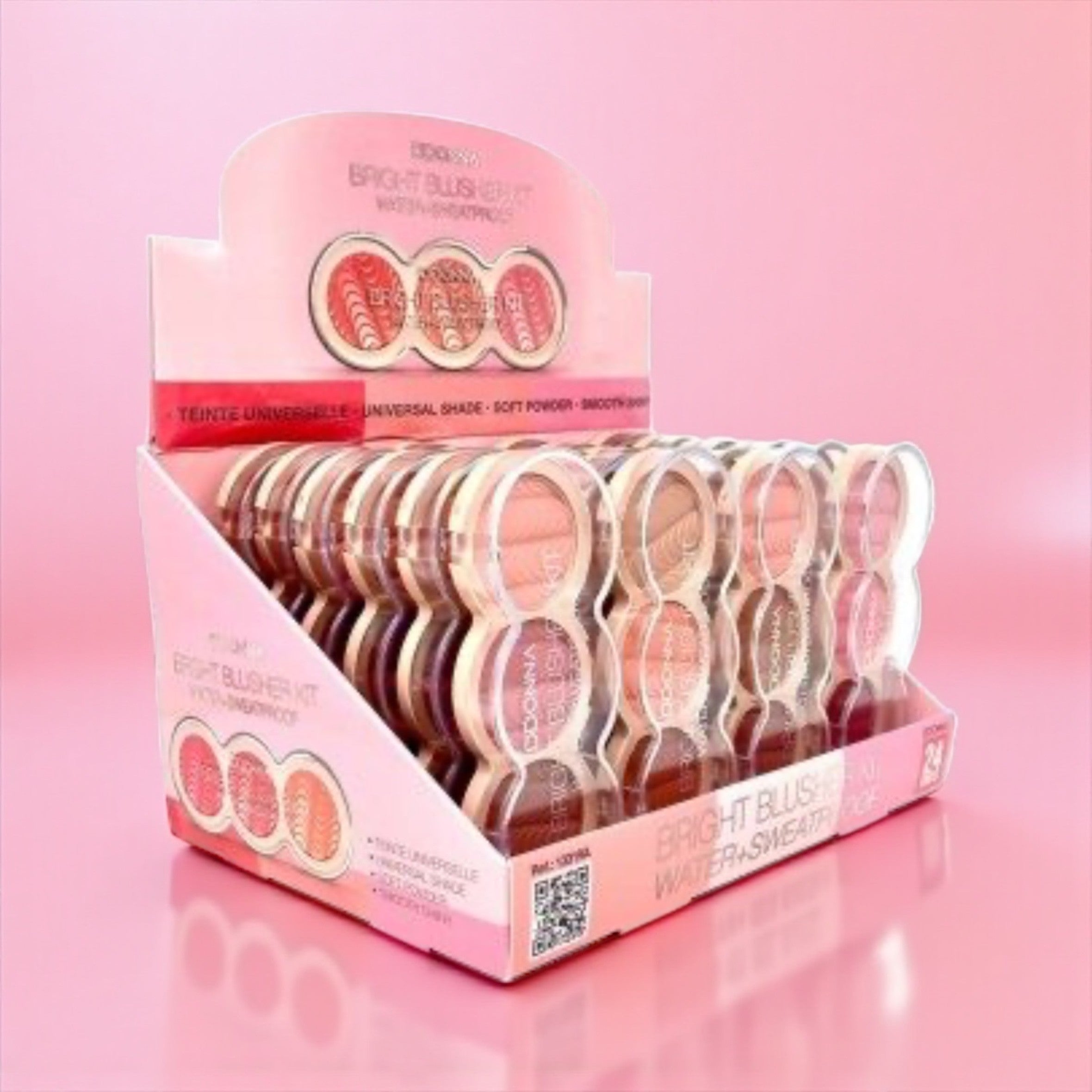 Lot de 24 kit fards à joues - D'donna 13319A