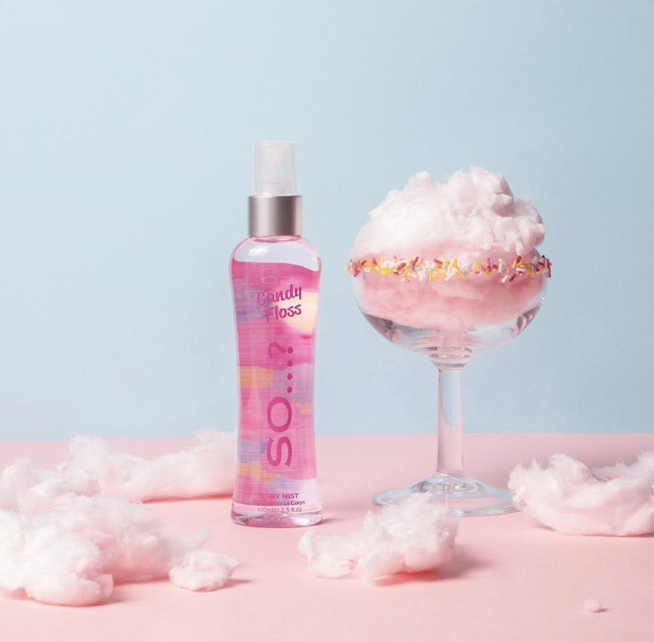 Set of 6 Pieces - Candy Floss Mist 100ml - So..? fragrance