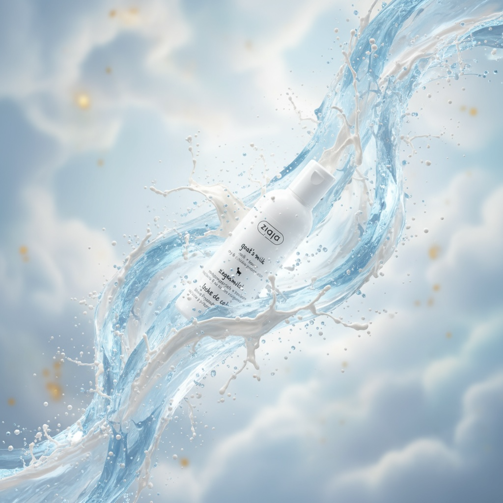 Lot de 6 - Lotion démaquillante et hydratante au lait de chèvre 200ml - Ziaja