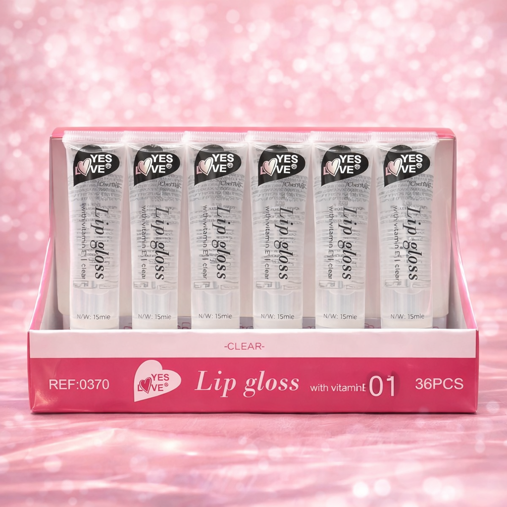Yes Love 0370/1 Clear Fruity Gloss with Vitamin E