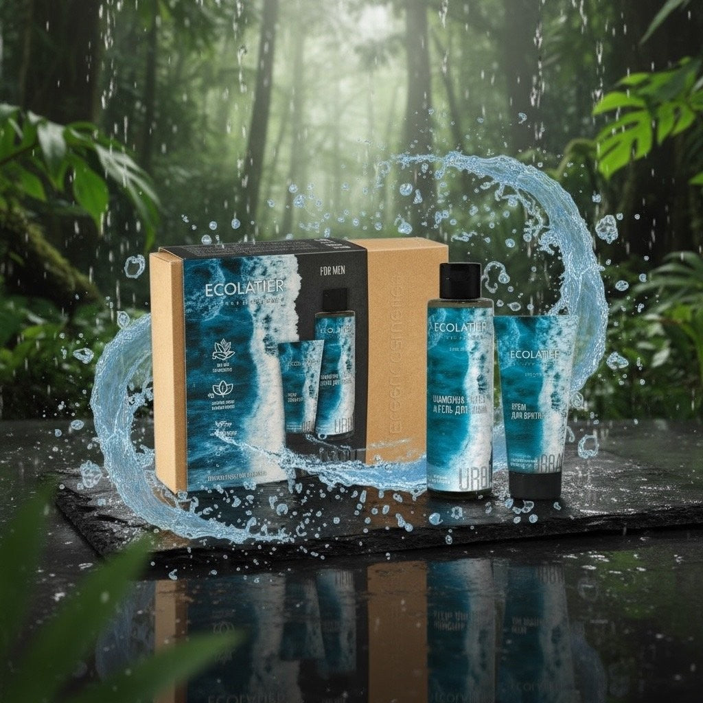 Lot de 8 coffret cadeau homme urban - Ecolatier